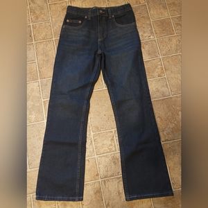 SIZE 12 BOY'S JK INDIGO BOOTCUT JEANS